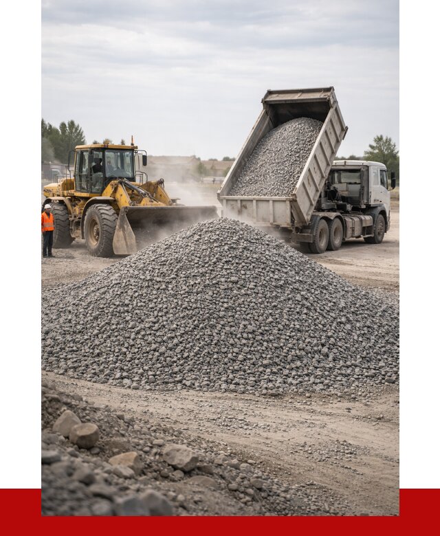 Купить щебень с доставкой в Медногорске от 2543 руб. | ПРОНЕРУДМдн