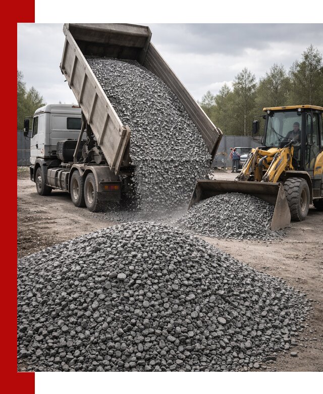 Доставка и продажа щебня гранитного в Медногорске