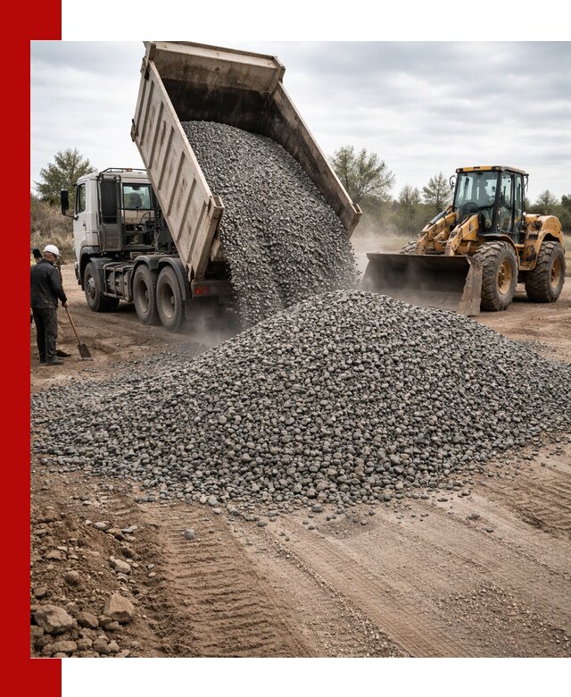 Гранитный щебень фракция 10-20 с доставкой в Медногорске
