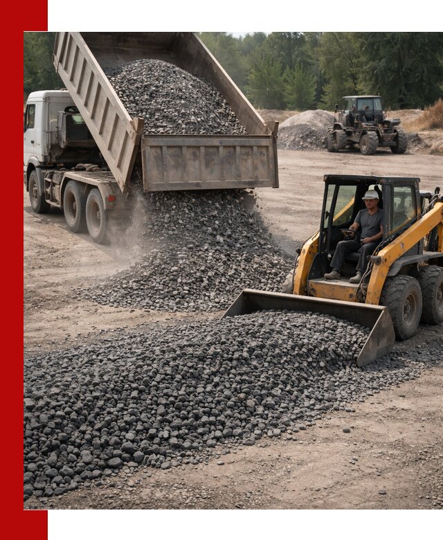 Гранитный щебень фракция 40-70 с доставкой в Медногорске