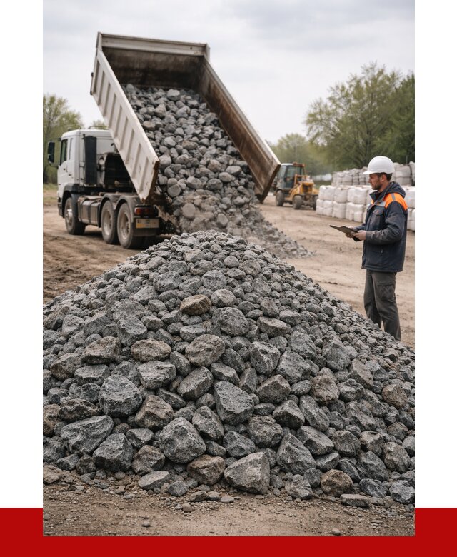 Гранитный щебень фракция 100-200 в Медногорске от 4272 р. ПРОНЕРУДМдн