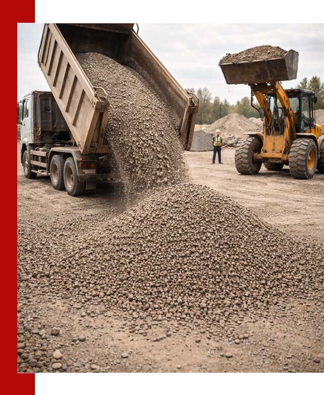 Гравийный щебень фракция 3–10 с доставкой в Медногорске