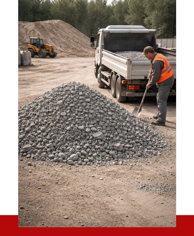 Гравийный щебень фракция 5-10 в Медногорске от 2238 р. | ПРОНЕРУДМдн