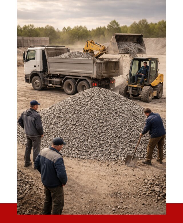 Гравийный щебень фракция 5-20 в Медногорске от 2441 р. ПРОНЕРУДМдн