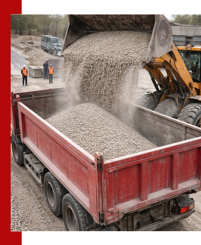 Купить известняковый щебень фракции 0-5 с доставкой в Медногорске