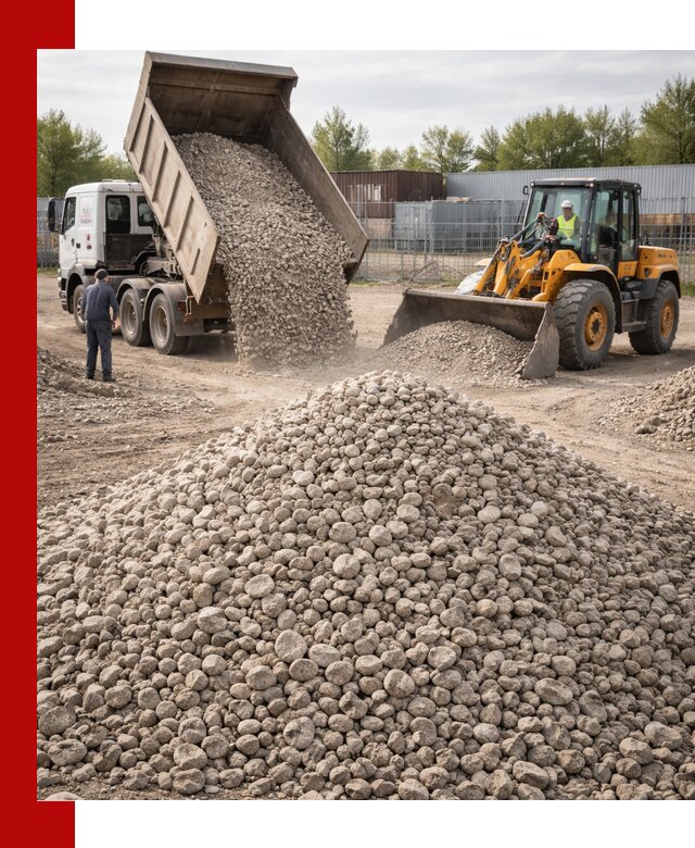 Доломитовый щебень фракции 20–41 с доставкой в Медногорске