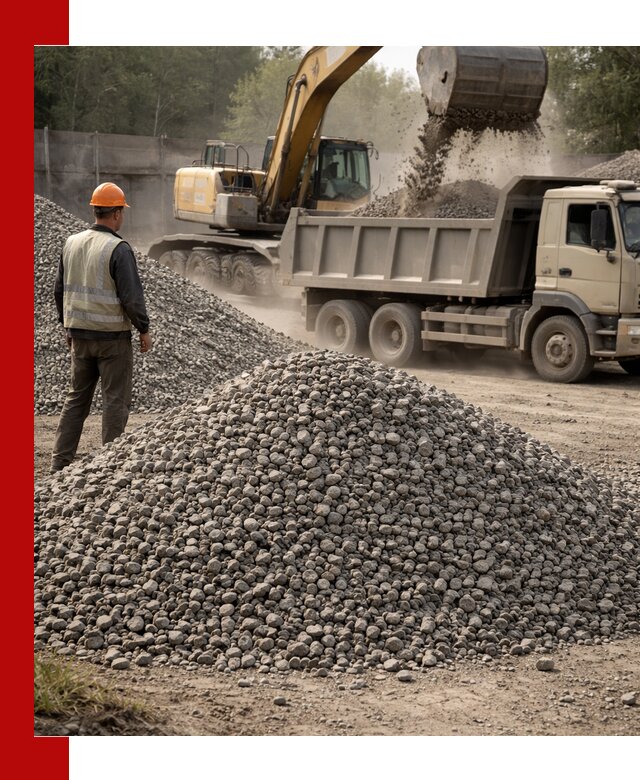 Шлаковый щебень фракция 5-20 с доставкой в Медногорске