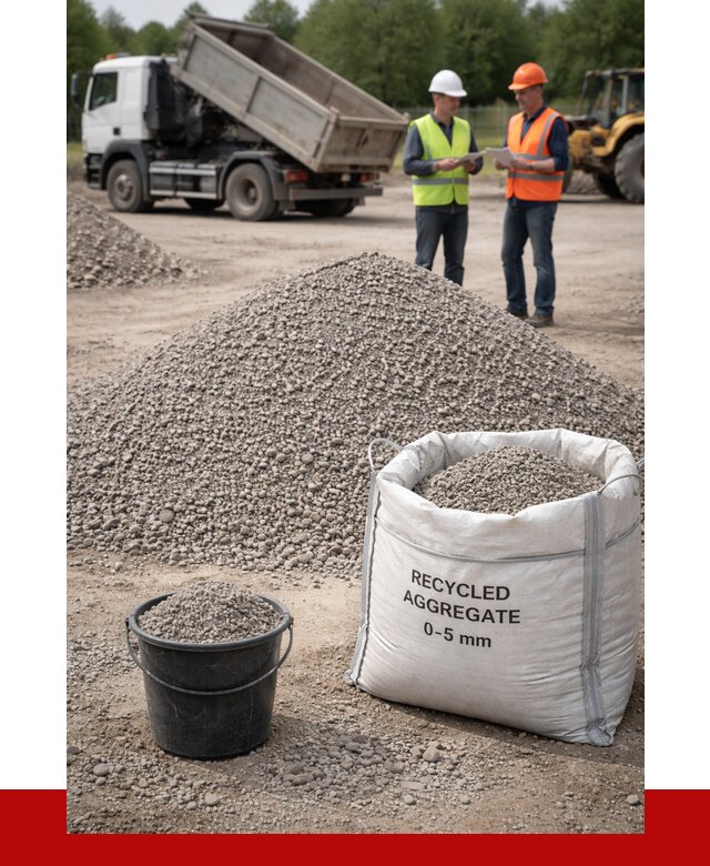 Вторичный щебень фракция 0-5 в Медногорске от 1628 р. ПРОНЕРУДМдн