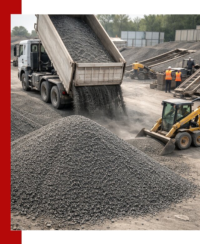 Вторичный щебень фракция 0–5 с доставкой в Медногорске