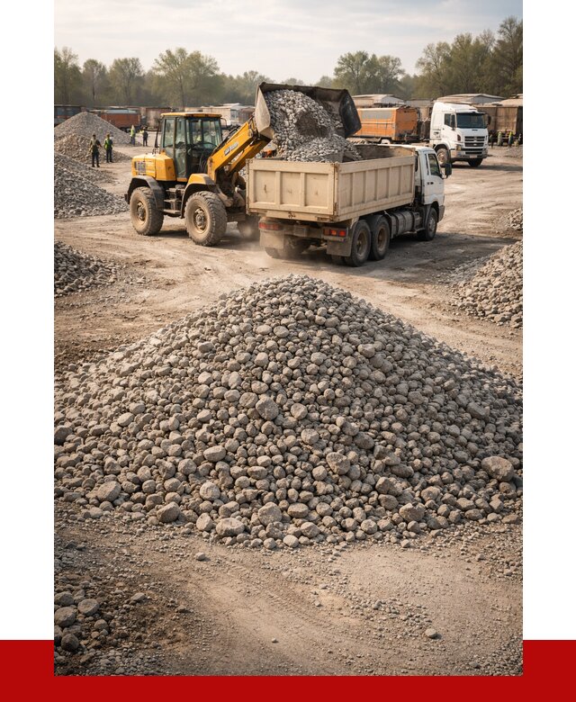 Вторичный щебень фракция 40-70 в Медногорске от 1770 р, ПРОНЕРУДМдн