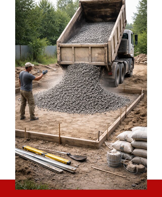 Купить щебень для фундамента в Медногорске от 4577 р. | ПРОНЕРУДМдн