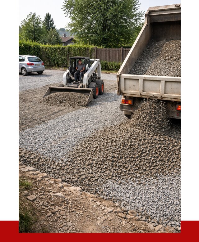 Щебень для парковки в Медногорске с доставкой от 1221 р.| ПРОНЕРУДМдн