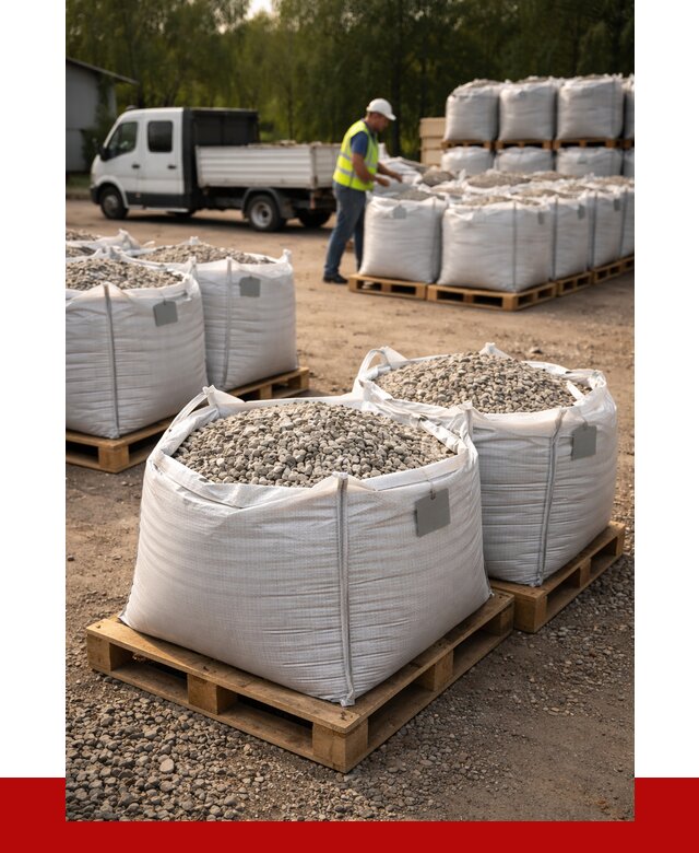 Щебень в мешках с доставкой в Медногорске от 4272 р. | ПРОНЕРУДМдн