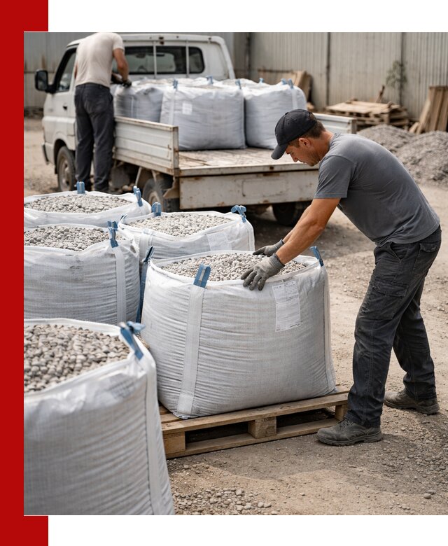 Доставка щебня в мешках по выгодным ценам в Медногорске