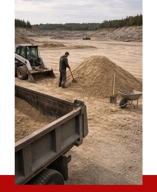 Карьерный песок среднезернистый в Медногорске, от 2238 р. ПРОНЕРУДМдн