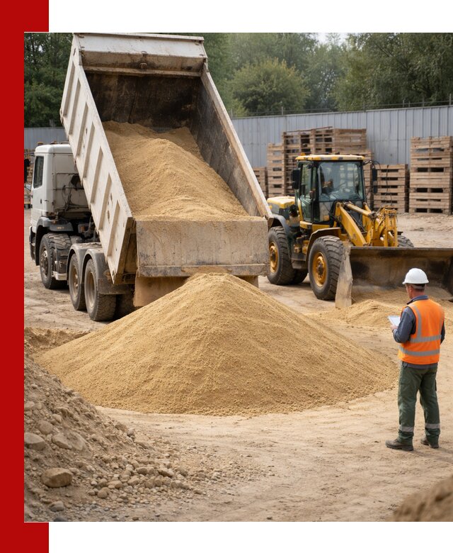 Доставка карьерного мелкозернистого песка в Медногорске