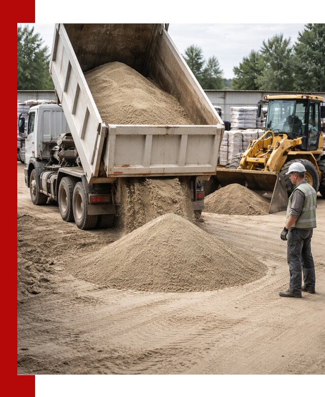 Поставка и доставка песка для бетона в Медногорске
