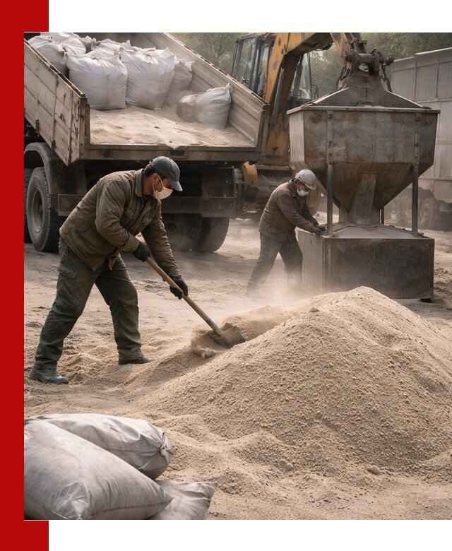 Кварцевый песок для пескоструя в Медногорске — доставка и качество