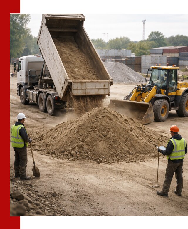 Доставка и продажа пескогрунта оптом и в розницу в Медногорске