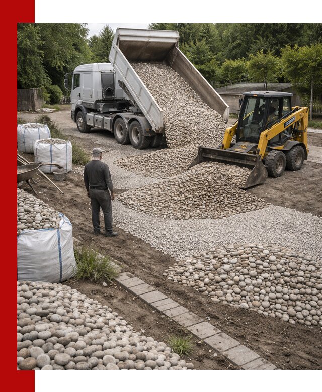 Доставка морской гальки оптом и в розницу в Медногорске