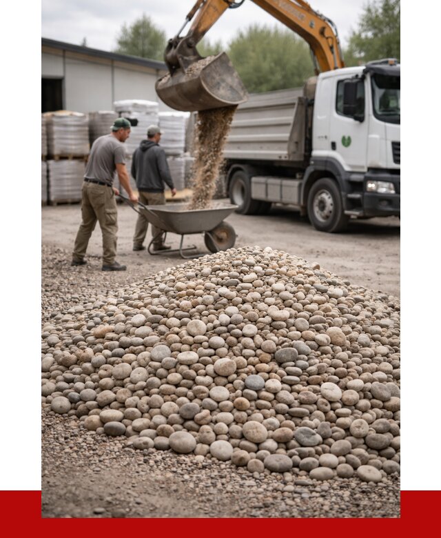 Галька декоративная в Медногорске от 3255 р. за куб | ПРОНЕРУДМдн