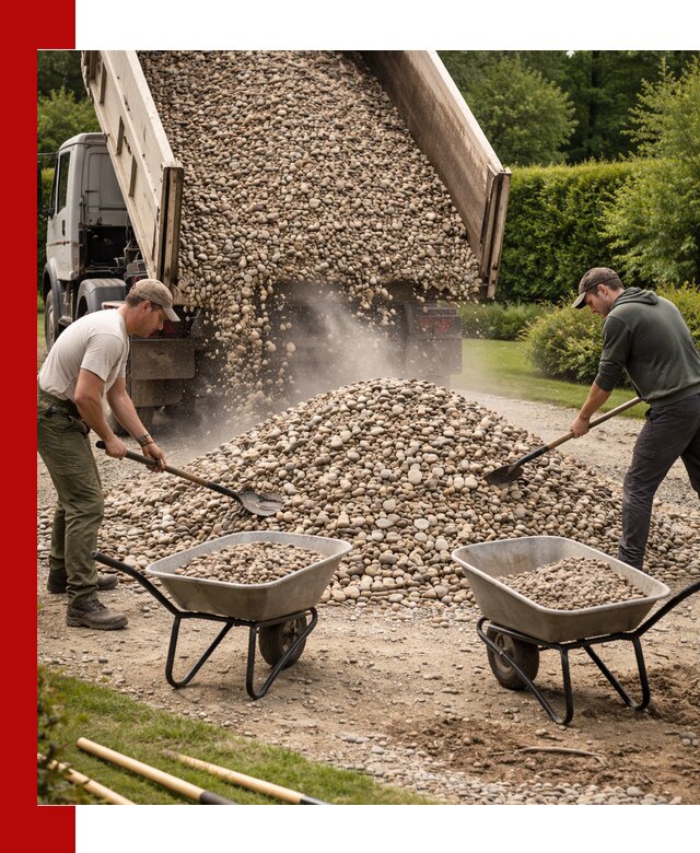 Доставка и продажа декоративной гальки в Медногорске