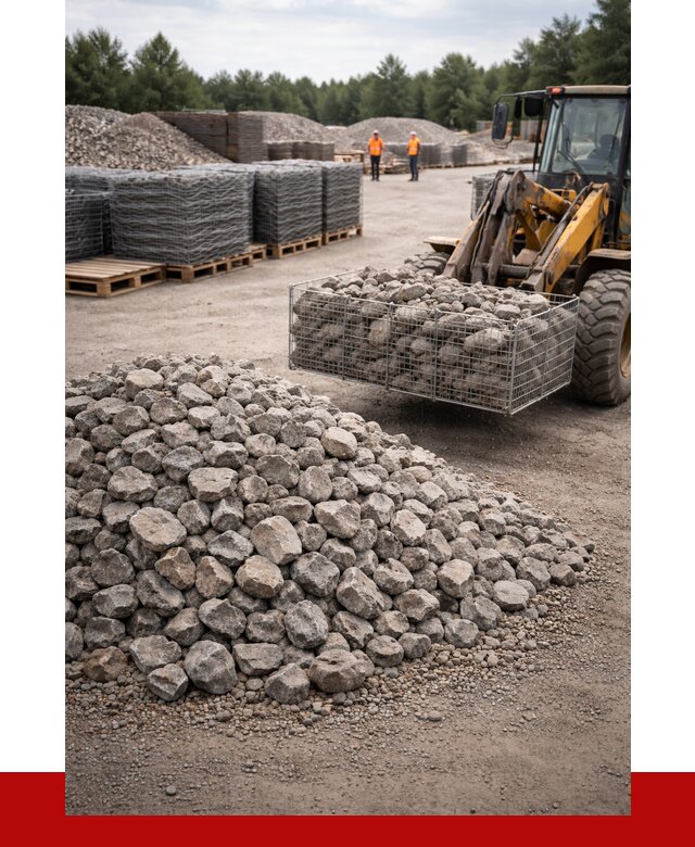 Камень для габионов фракция 70-150 в Медногорске от 4272 р. | ПРОНЕРУДМдн