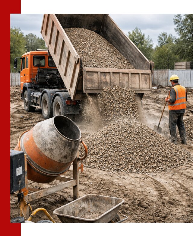 Опгс для бетона с доставкой самосвалом в Медногорске от производителя