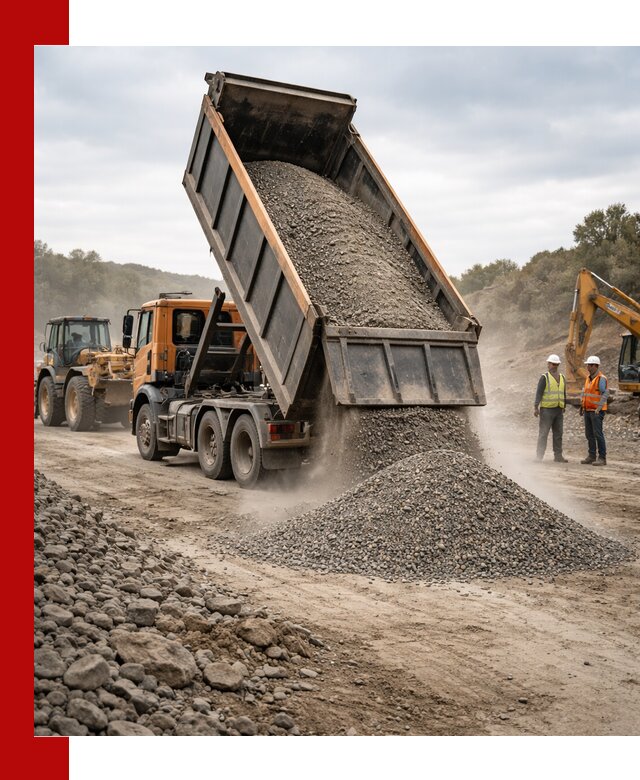 Щебёночно-песчаная смесь ЩПС С1 с доставкой в Медногорске