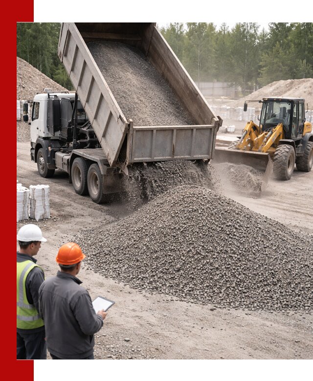 Доставка и продажа гранитного отсева 0-10 в Медногорске