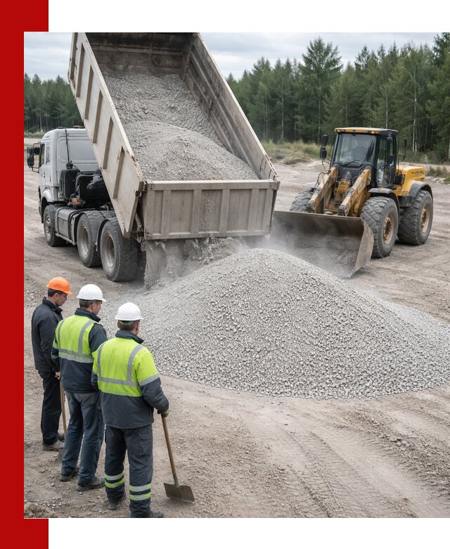 Известняковый отсев 0-5 доставка в Медногорске быстро и выгодно