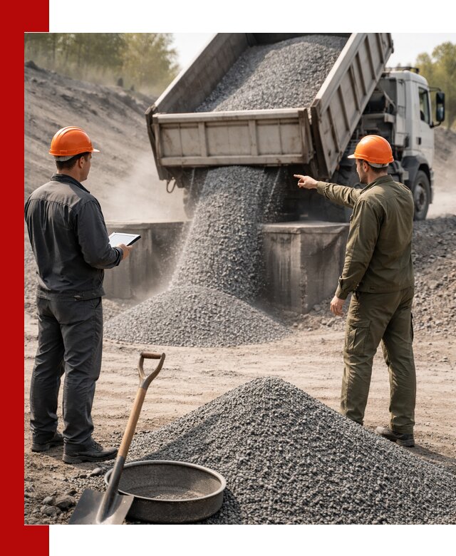 Гранитная крошка фракция 2-5 доставка в Медногорске