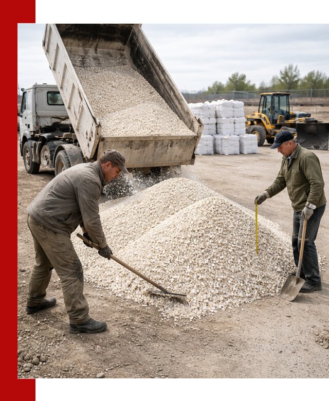 Мраморная крошка с доставкой и разгрузкой в Медногорске