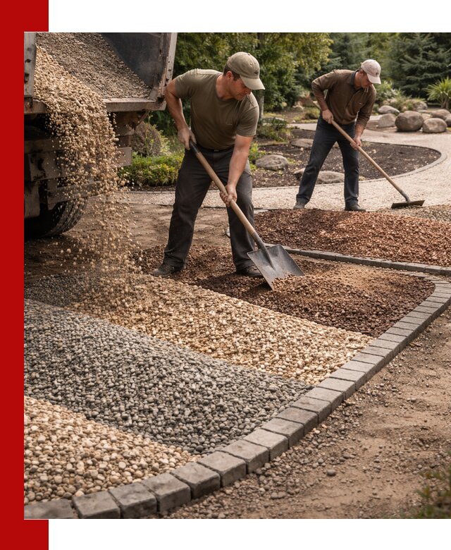 Декоративная крошка для ландшафта в Медногорске — продажа и доставка