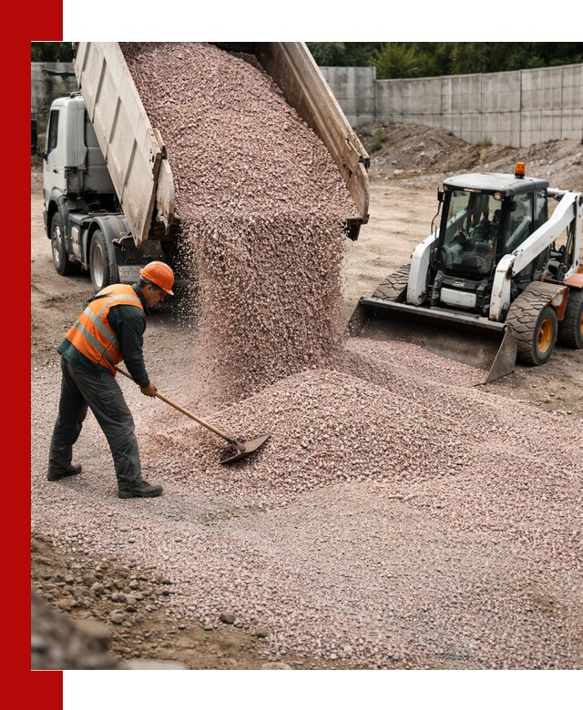 Крошка розовый гранит с доставкой в Медногорске от производителя