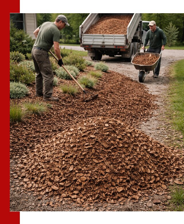 Крошка для мульчирования с доставкой в Медногорске
