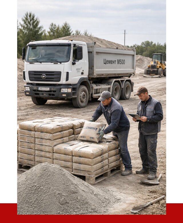 Купить цемент м500 с доставкой в Медногорске от 5289 р. | ПРОНЕРУДМдн
