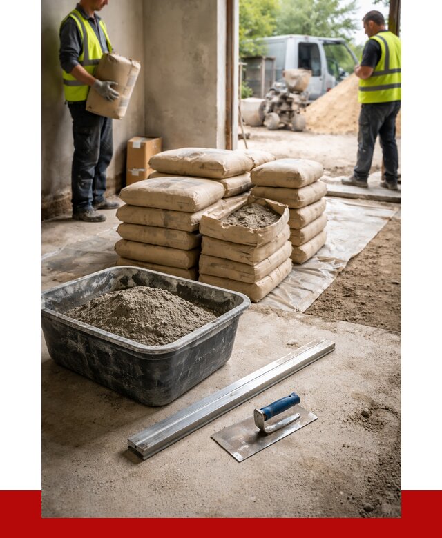 Купить сухую смесь для стяжки в Медногорске от 4577 р. | ПРОНЕРУДМдн