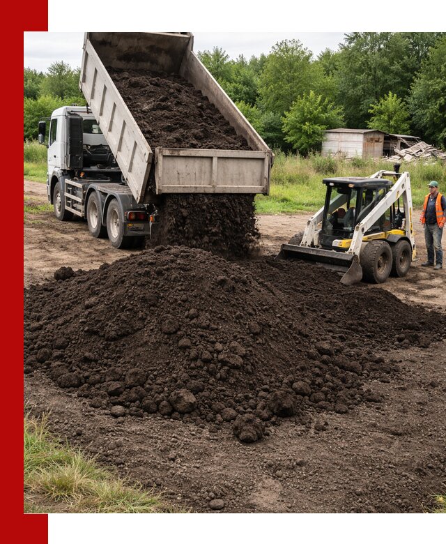 Поставка плодородной земли с доставкой самосвалом в Медногорске