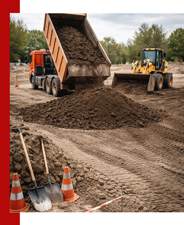 Поставка и доставка планировочного грунта в Медногорске
