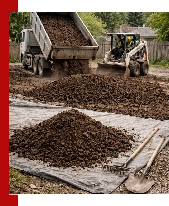 Грунт для отсыпки участка с доставкой в Медногорске