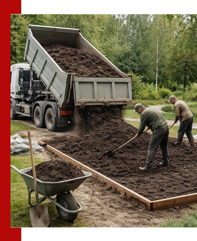 Доставка грунта для озеленения и благоустройства в Медногорске