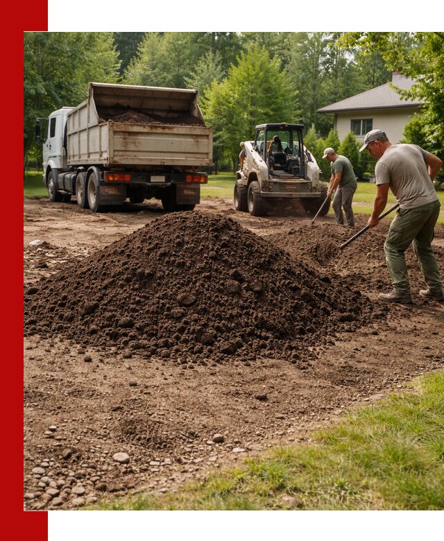 Доставка и укладка грунта для газона в Медногорске