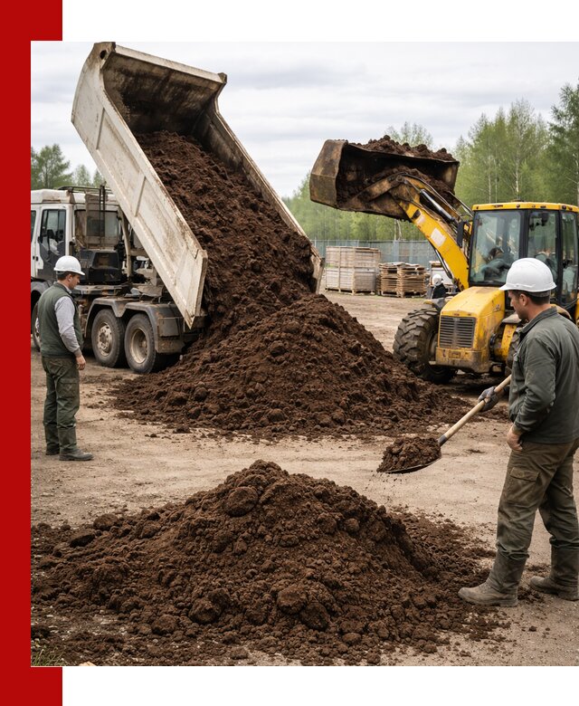 Доставка торфа оптом и в мешках в Медногорске