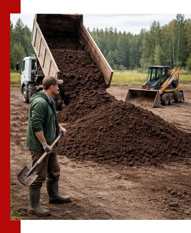 Купить верховой торф с доставкой в Медногорске для садоводства и растений