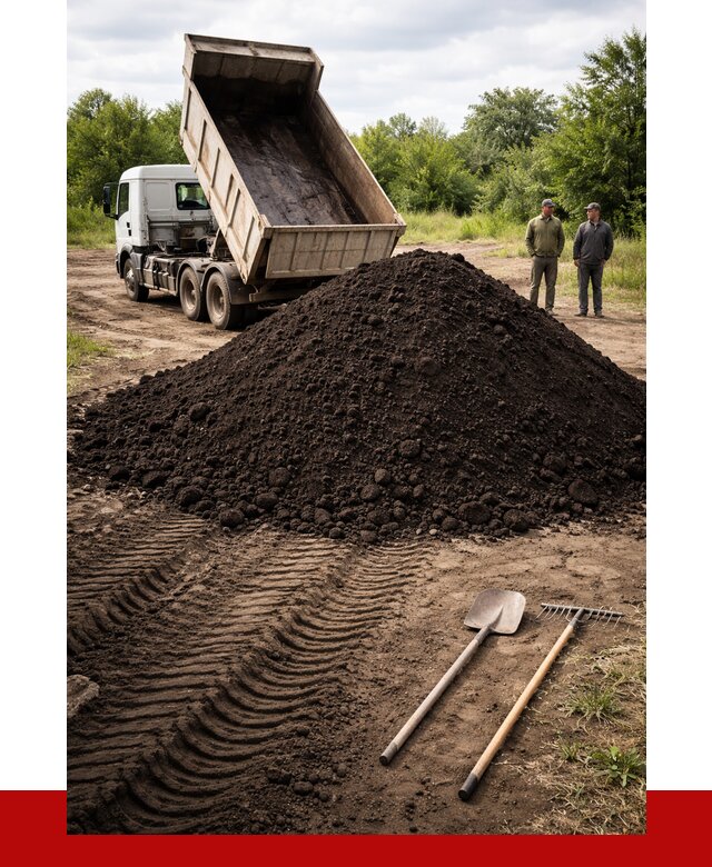 Купить чернозем навалом в Медногорске от 1221 р. за куб | ПРОНЕРУДМдн