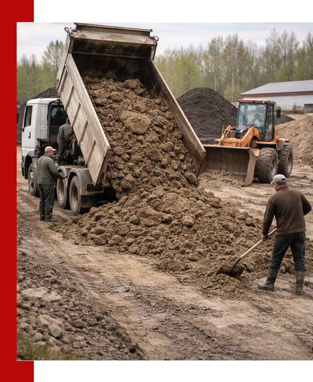 Доставка глин и суглинков в Медногорске оптом и вкрай