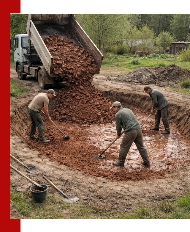 Купить качественную глину для пруда в Медногорске