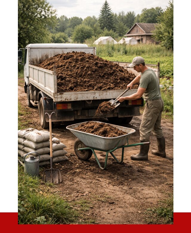 Купить коровий навоз с доставкой в Медногорске от 1831 р. | ПРОНЕРУДМдн