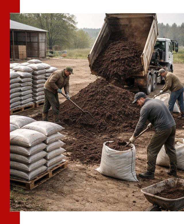 Доставка компоста оптом и в розницу в Медногорске
